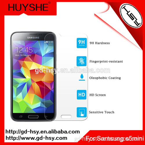Wholesale S5 Mini Screen Protector/Anti-Fingerprint Tempered Glass Screen protective Film for Galaxy S5 Mini